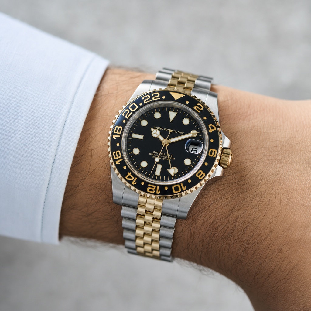 Montre Seiko mod SEIKO GMT zombie portĂ©e au poignet â Time2Seiko