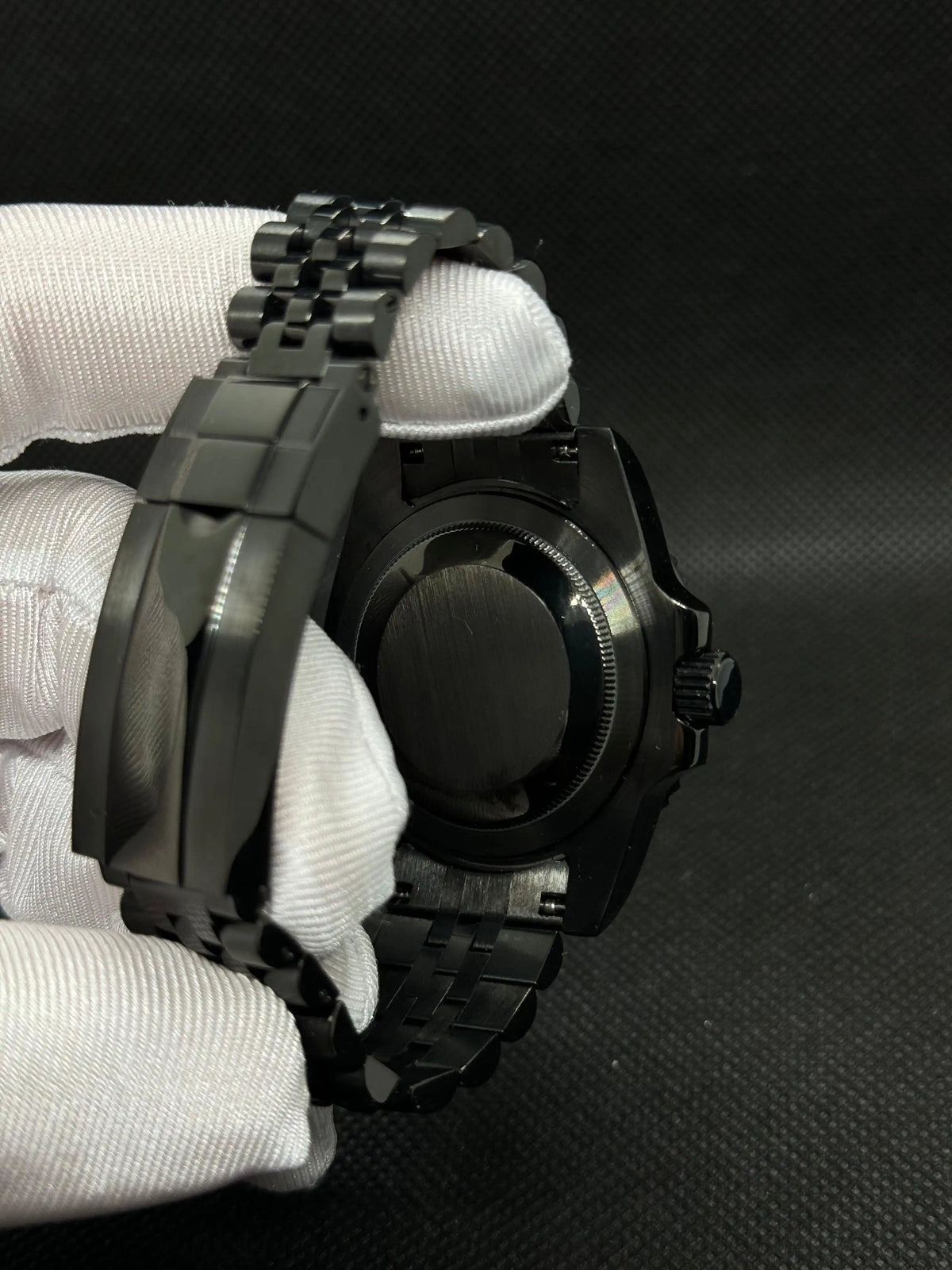 SEIKOMARINER full black - Montre personnalisée Time2Seiko