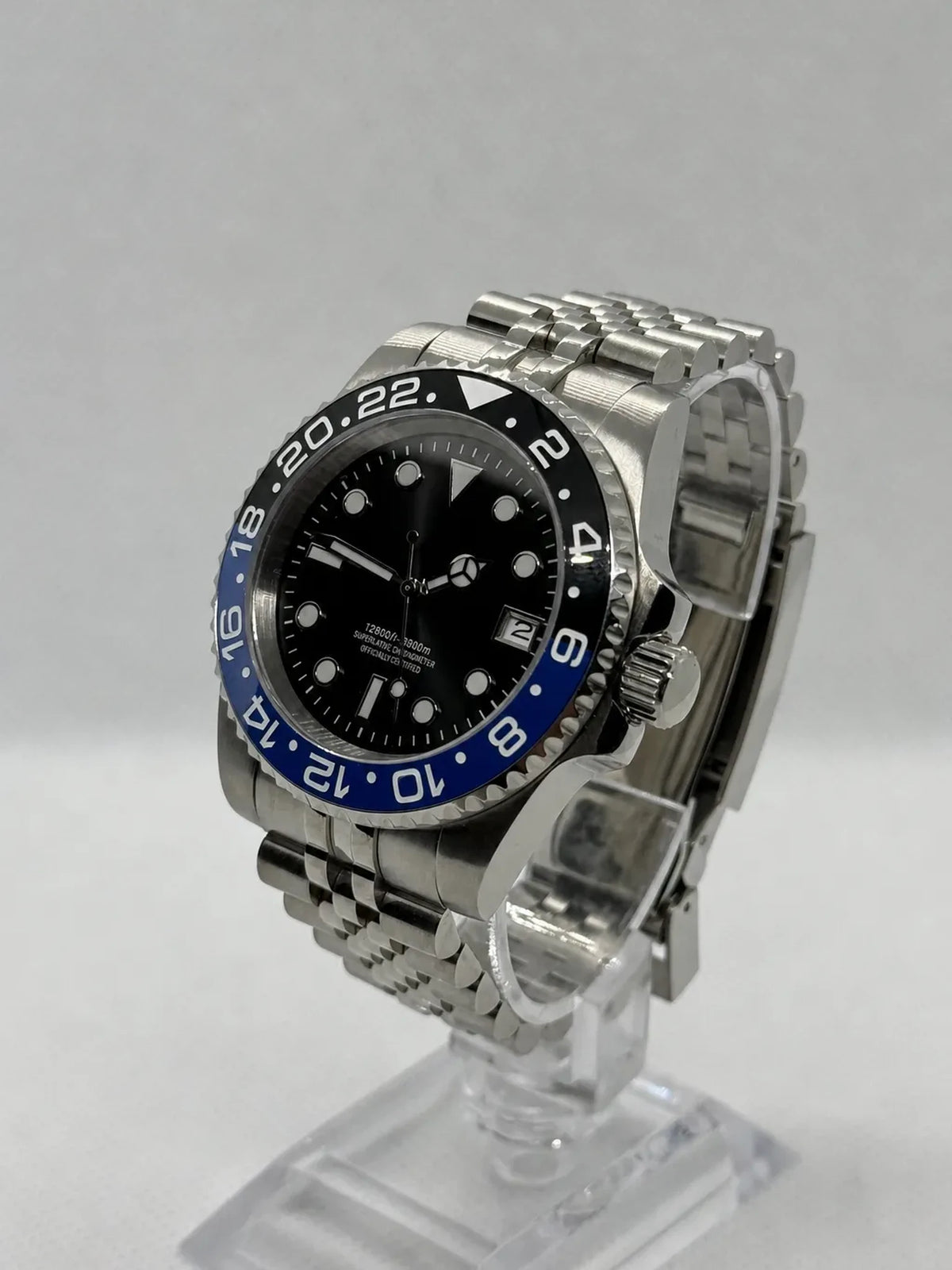 Montre Seiko mod SEIKOMARINER Batman, vue 3 — Time2Seiko