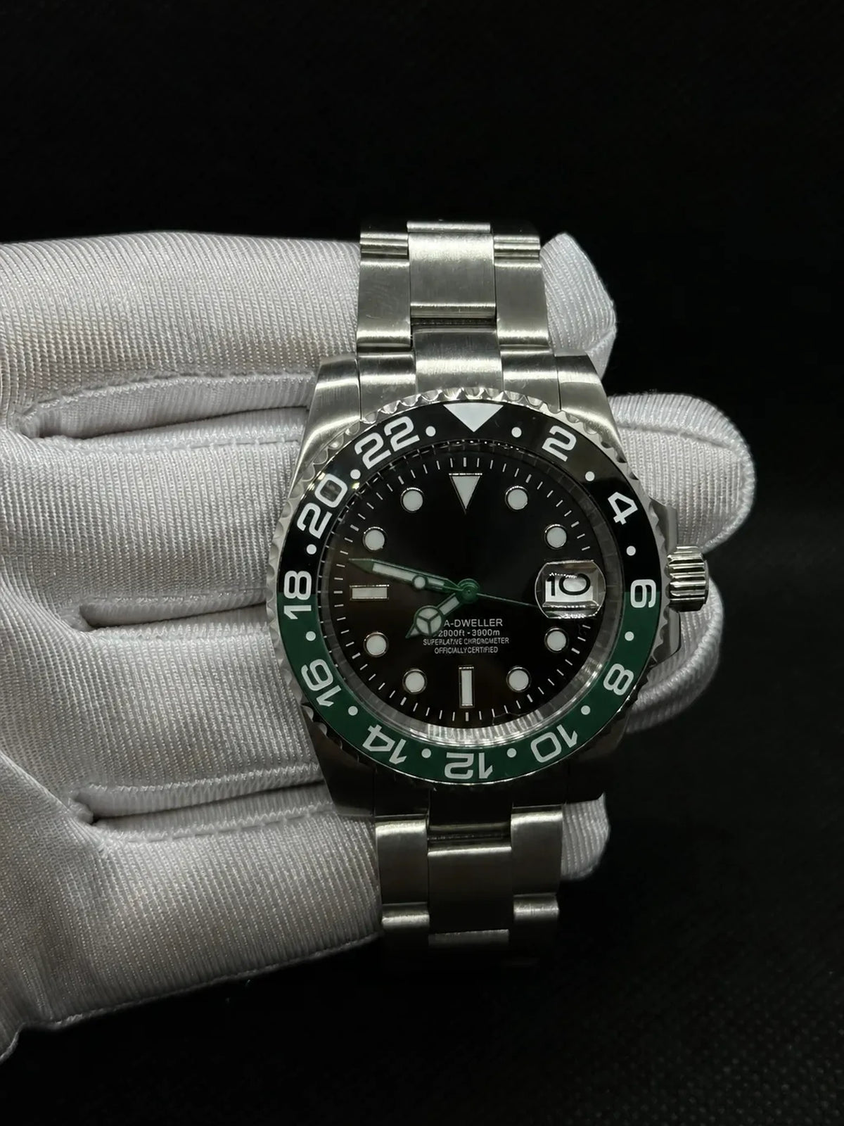 Montre Seiko mod SEIKOMARINER Sprite, vue de face — Time2Seiko